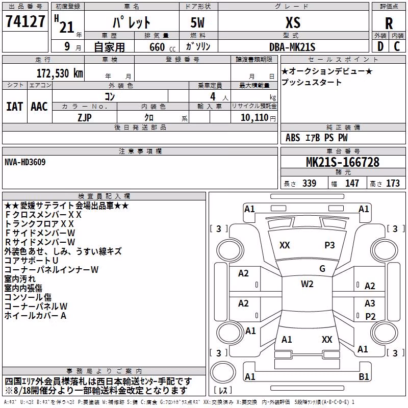 SUZUKI PALETTE