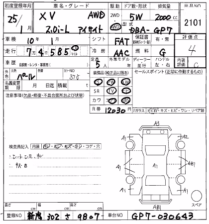 SUBARU XV