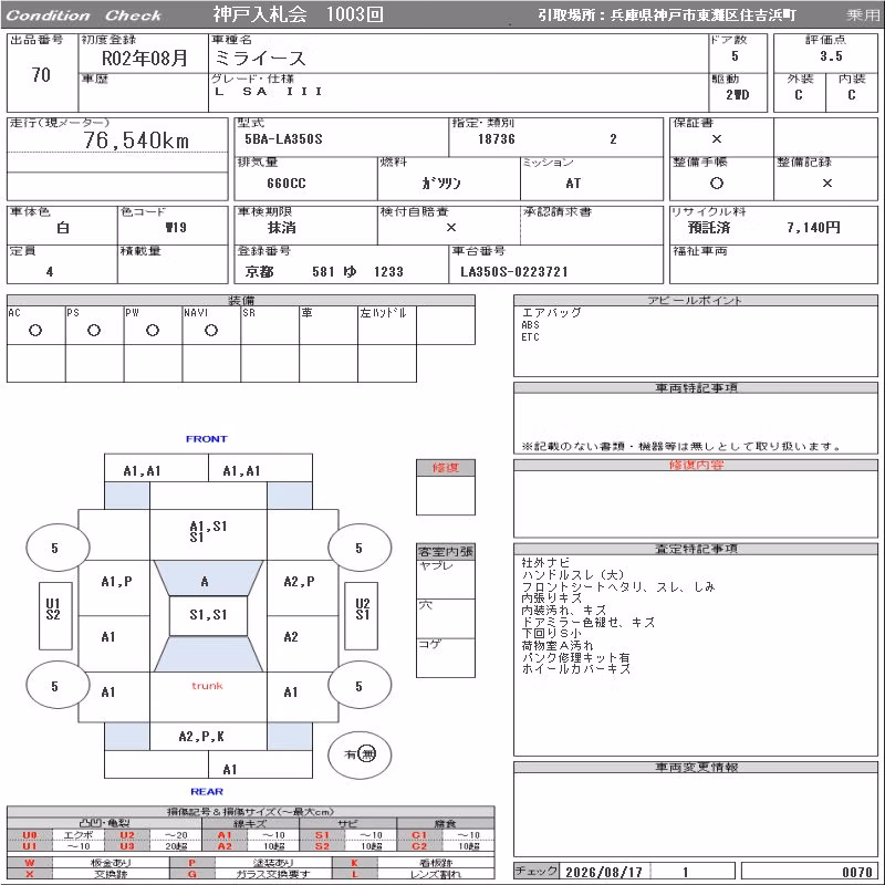 DAIHATSU MIRA E:S