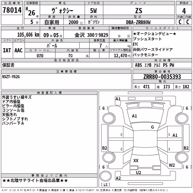 TOYOTA VOXY