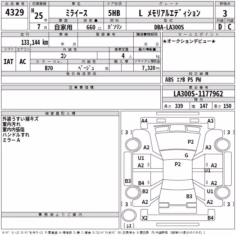 DAIHATSU MIRA E:S