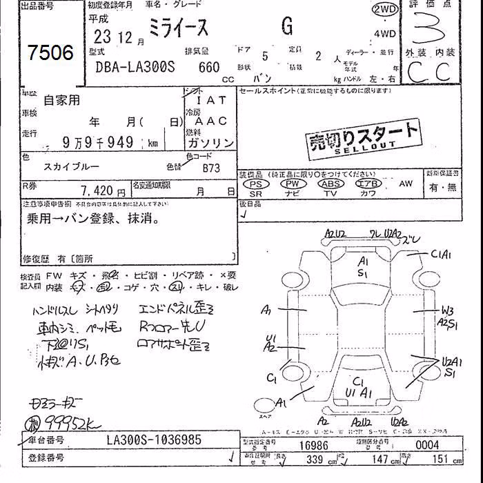 DAIHATSU MIRA E:S