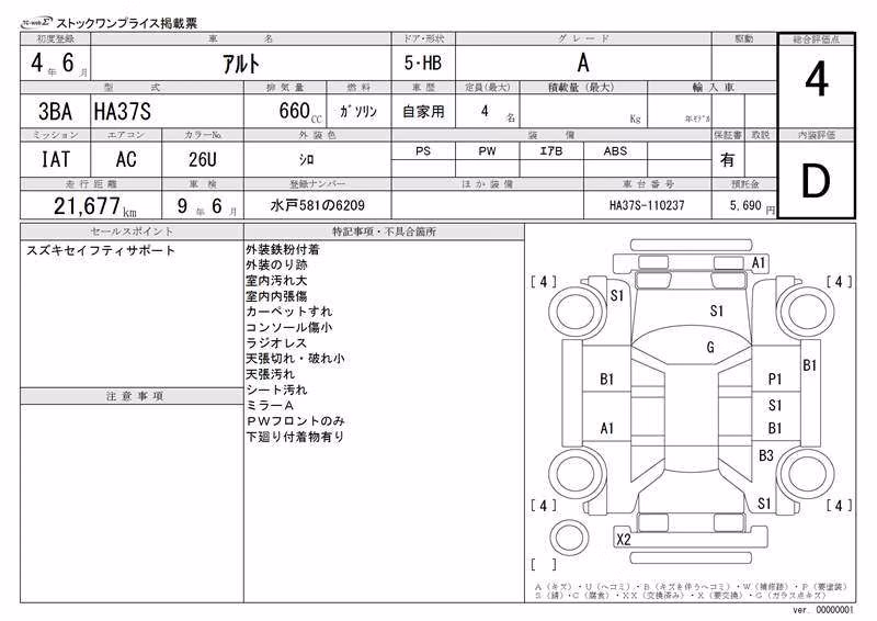 SUZUKI ALTO