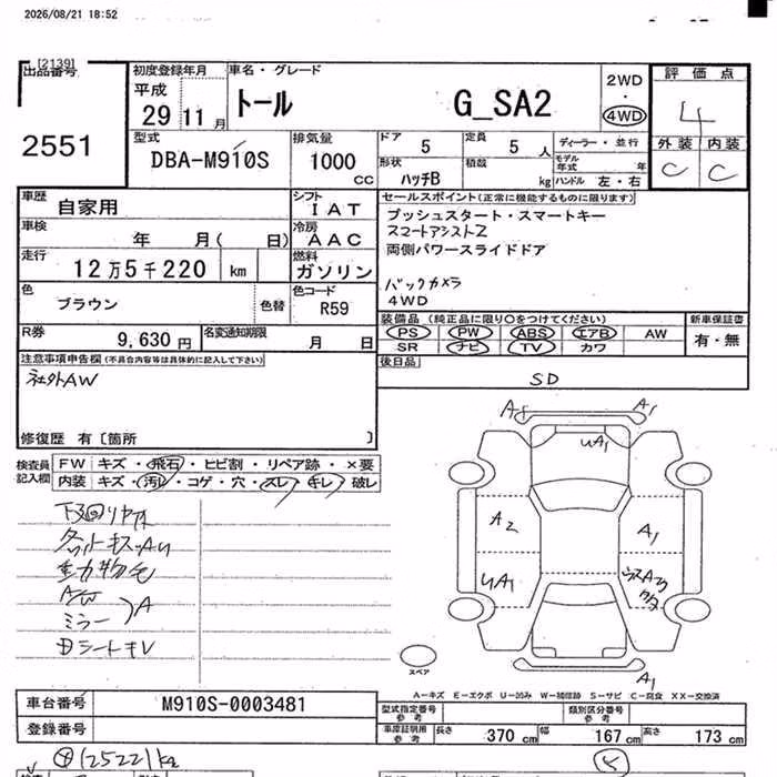 DAIHATSU THOR