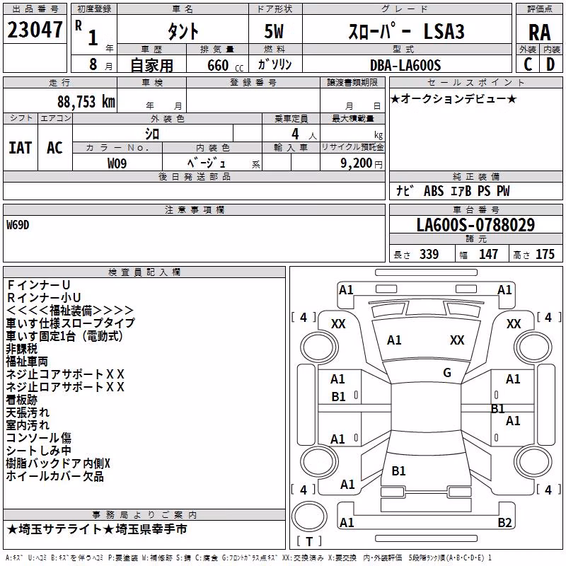 DAIHATSU TANTO