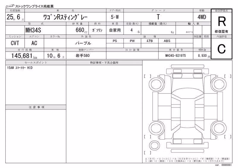 SUZUKI WAGON R