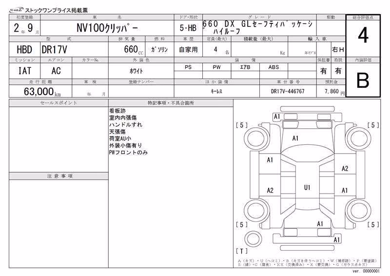 NISSAN NV100 CLIPPER