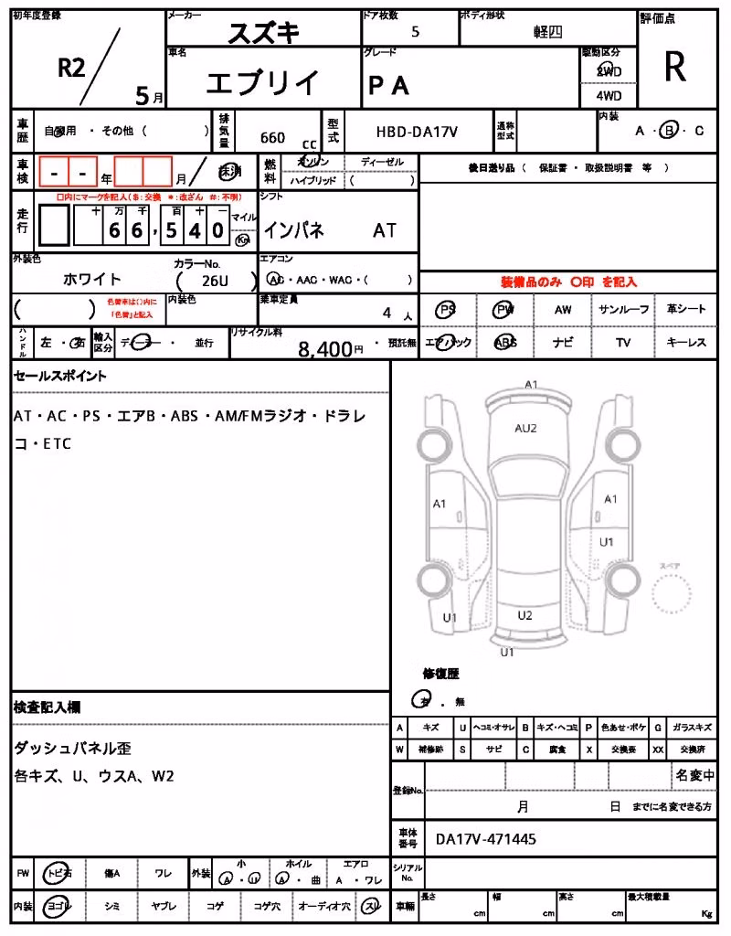 SUZUKI EVERY