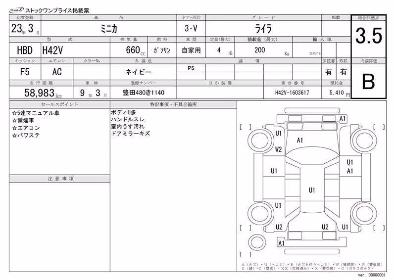 MITSUBISHI MINICA
