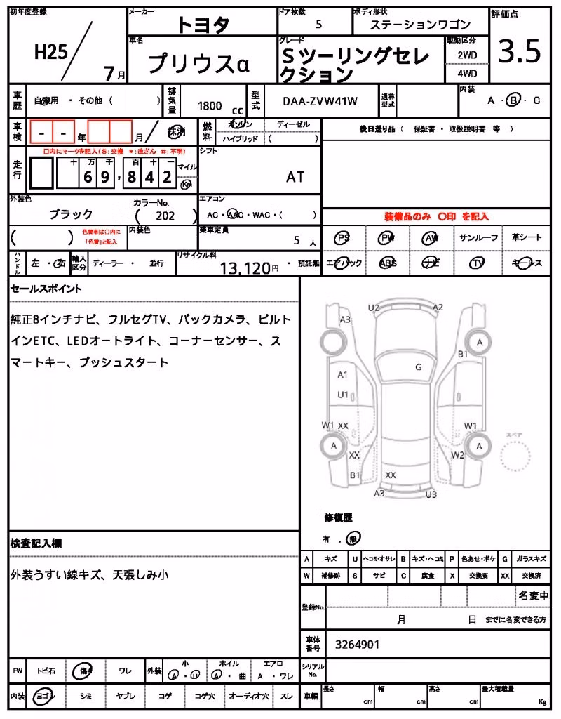 TOYOTA PRIUS ALPHA