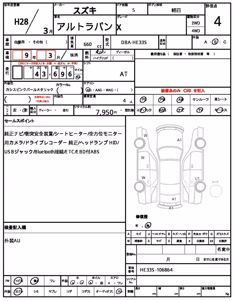 SUZUKI ALTO LAPIN