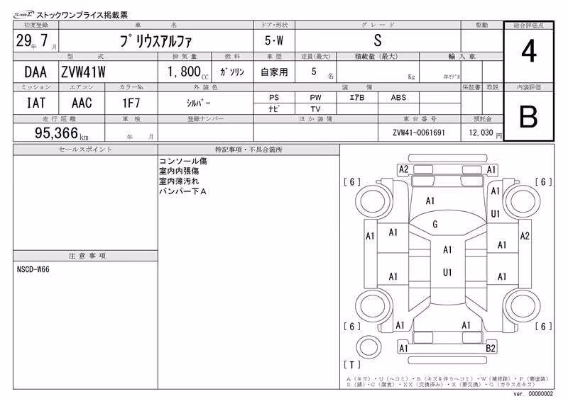 TOYOTA PRIUS ALPHA