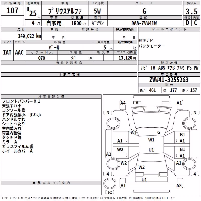 TOYOTA PRIUS ALPHA