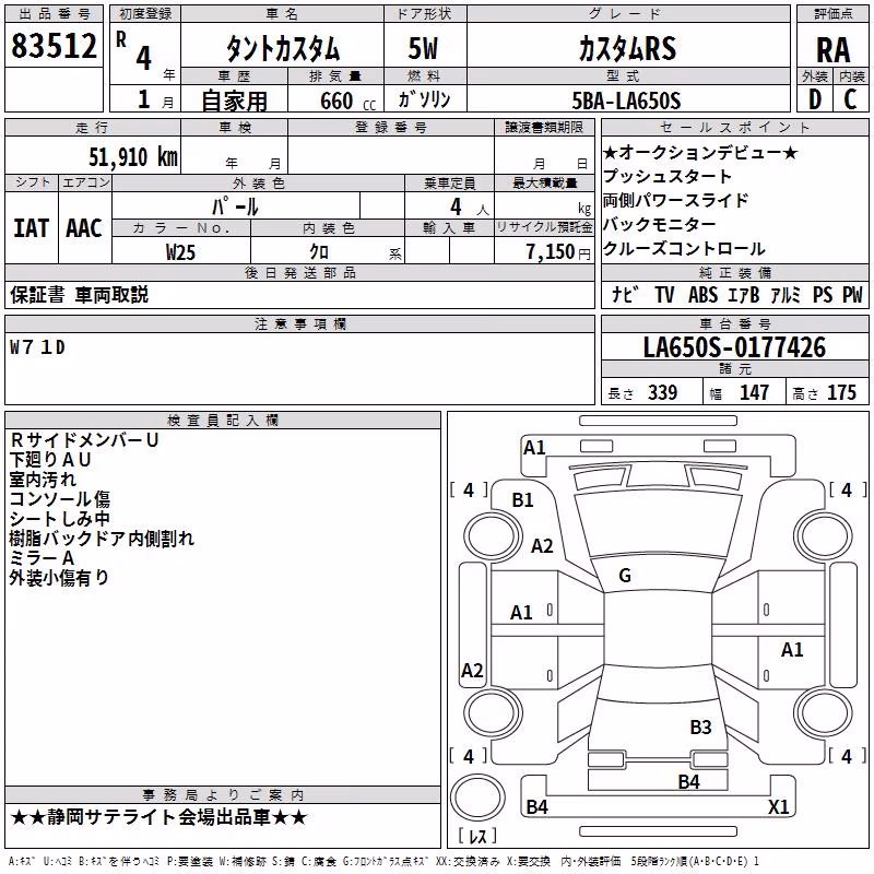 DAIHATSU TANTO