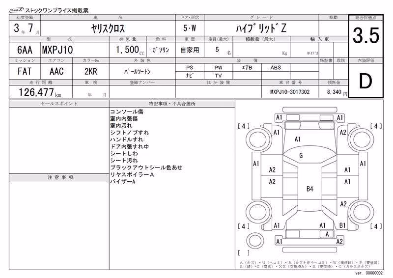 TOYOTA YARIS CROSS