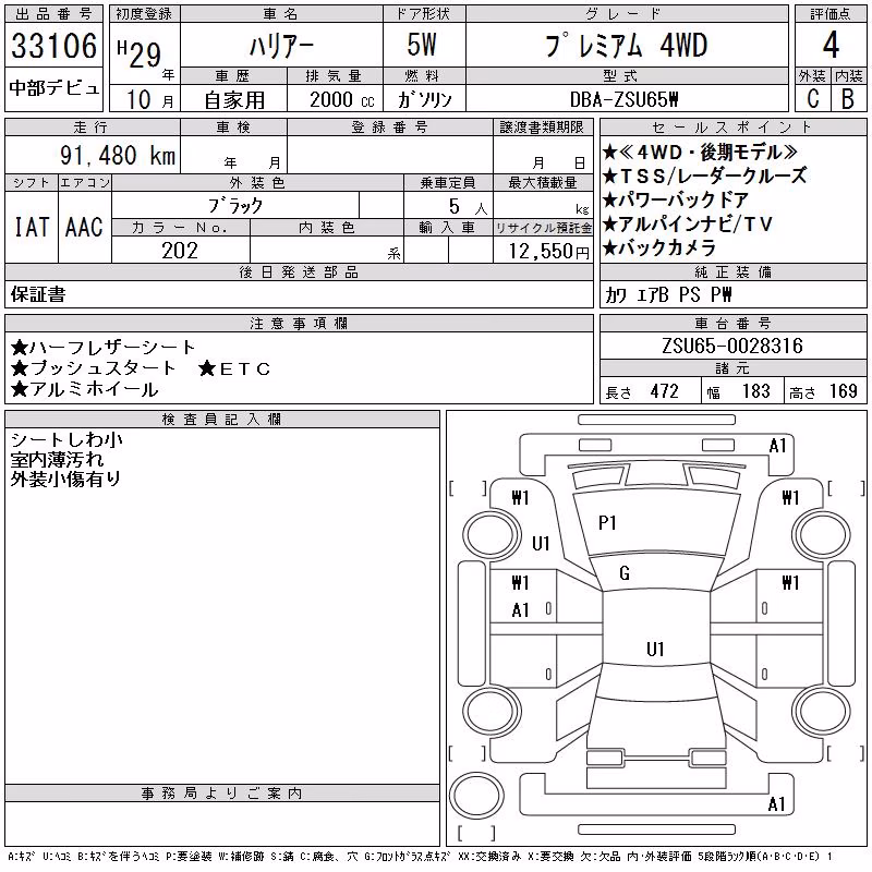 TOYOTA HARRIER