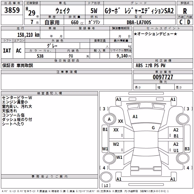 DAIHATSU WAKE
