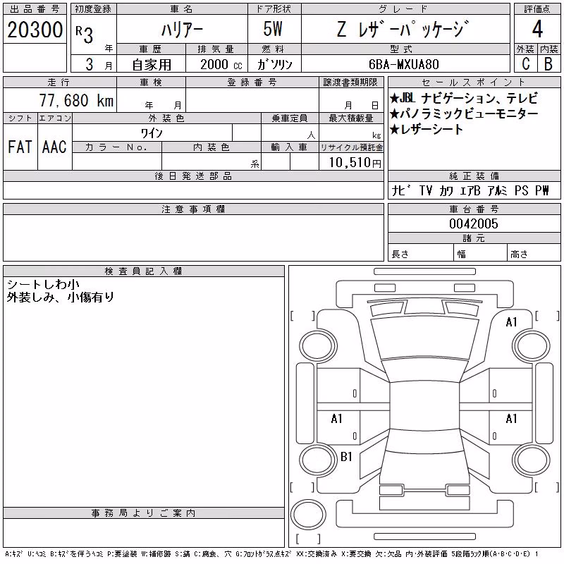 TOYOTA HARRIER