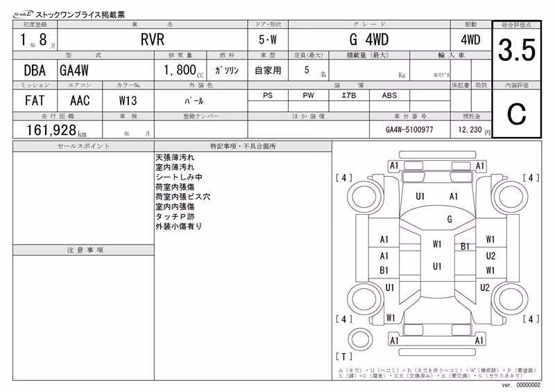 MITSUBISHI RVR