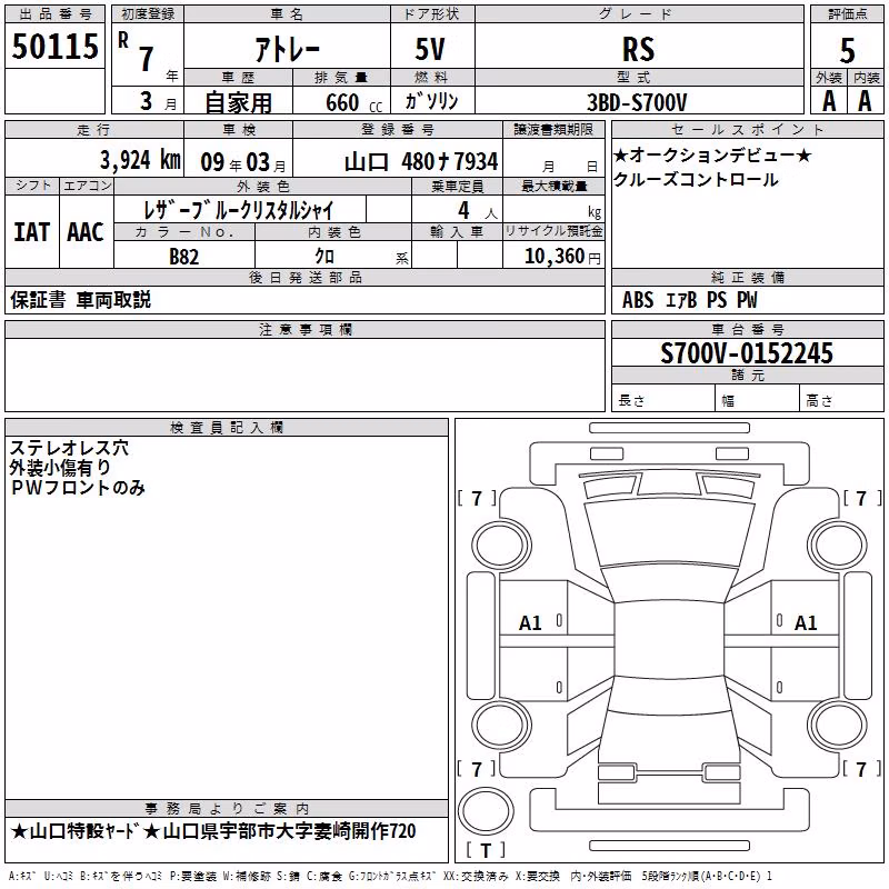 DAIHATSU ATRAI