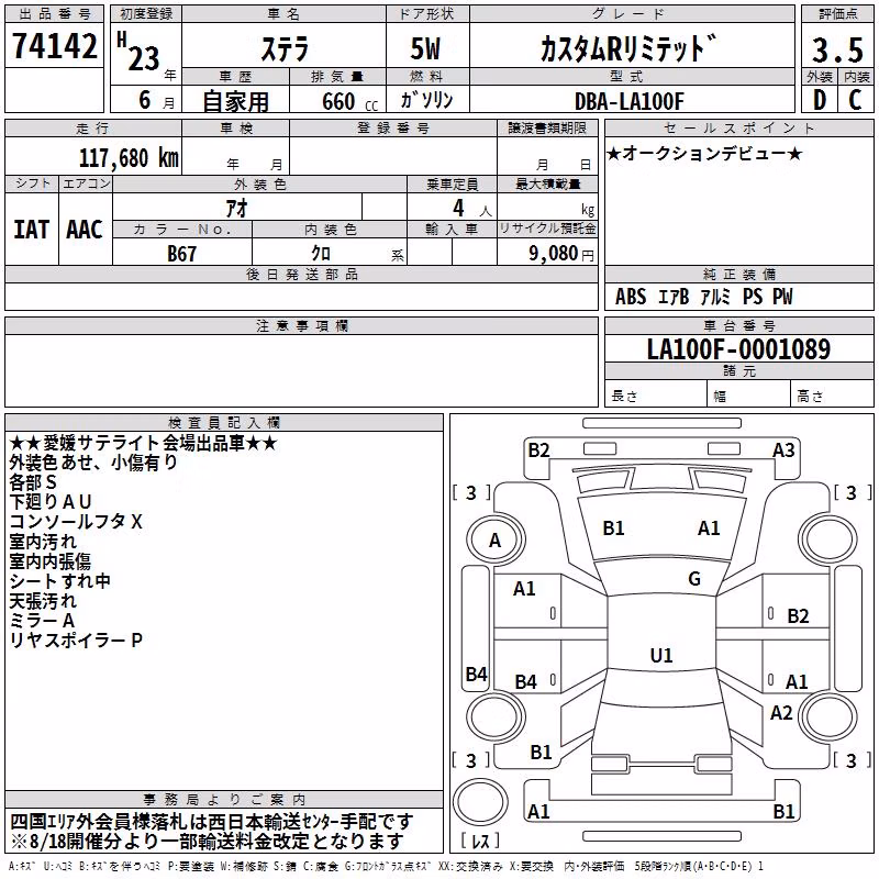 SUBARU STELLA