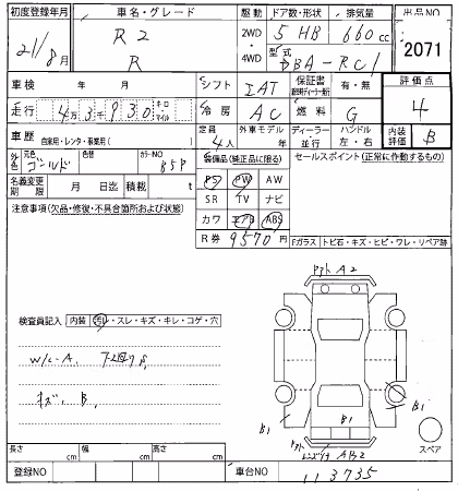 SUBARU R2