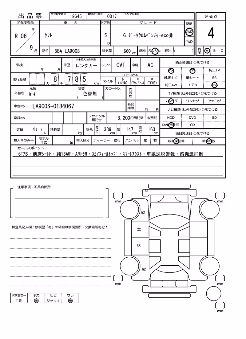 DAIHATSU TAFT