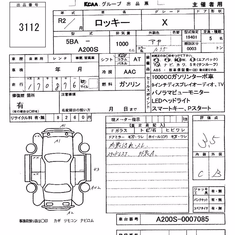 DAIHATSU ROCKY