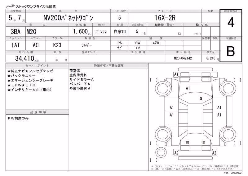 NISSAN NV200