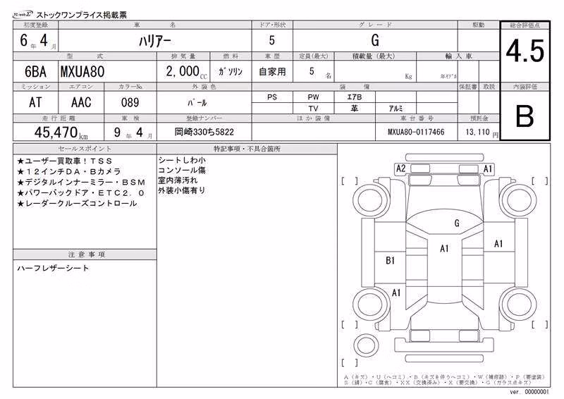TOYOTA HARRIER