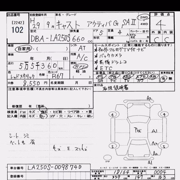 DAIHATSU CAST