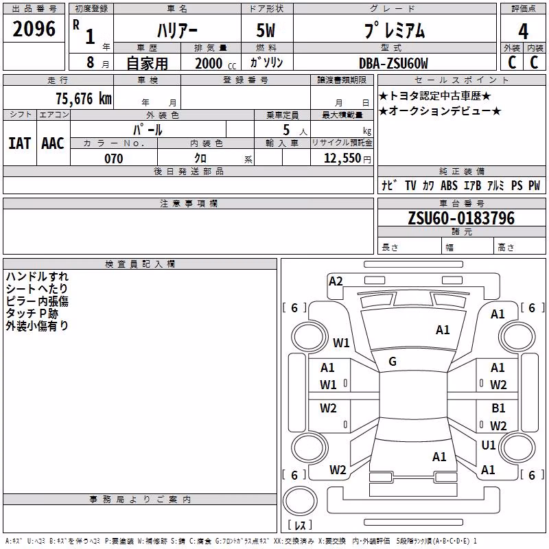 TOYOTA HARRIER
