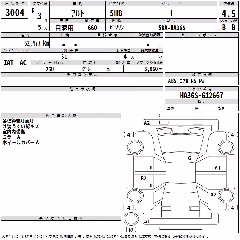 SUZUKI ALTO