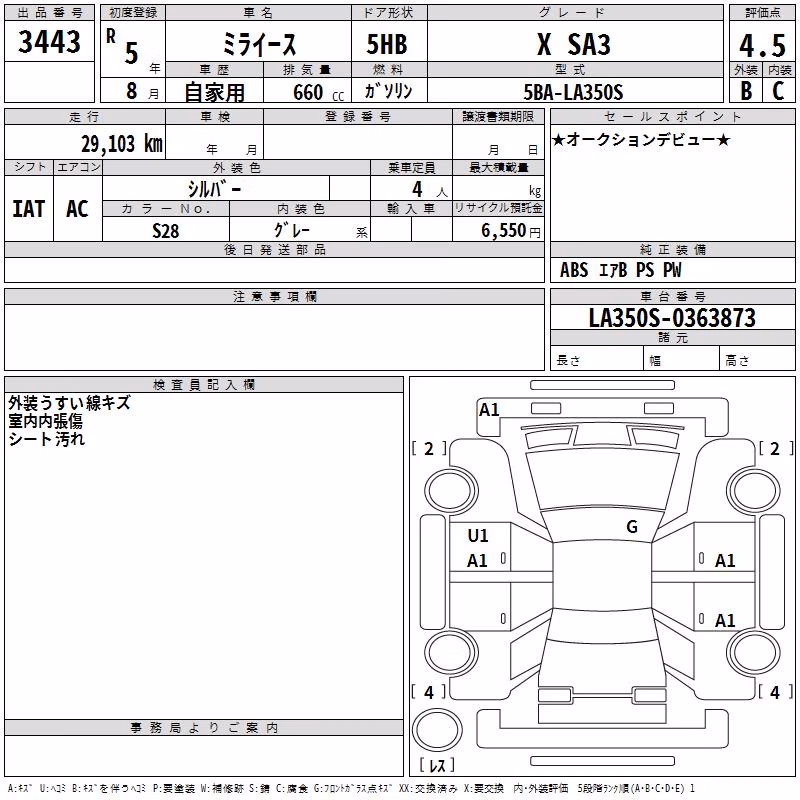 DAIHATSU MIRA E:S