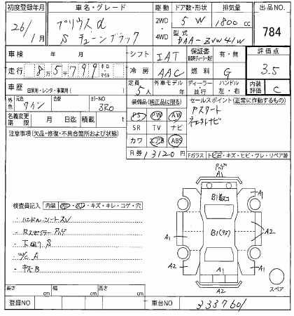 TOYOTA PRIUS ALPHA