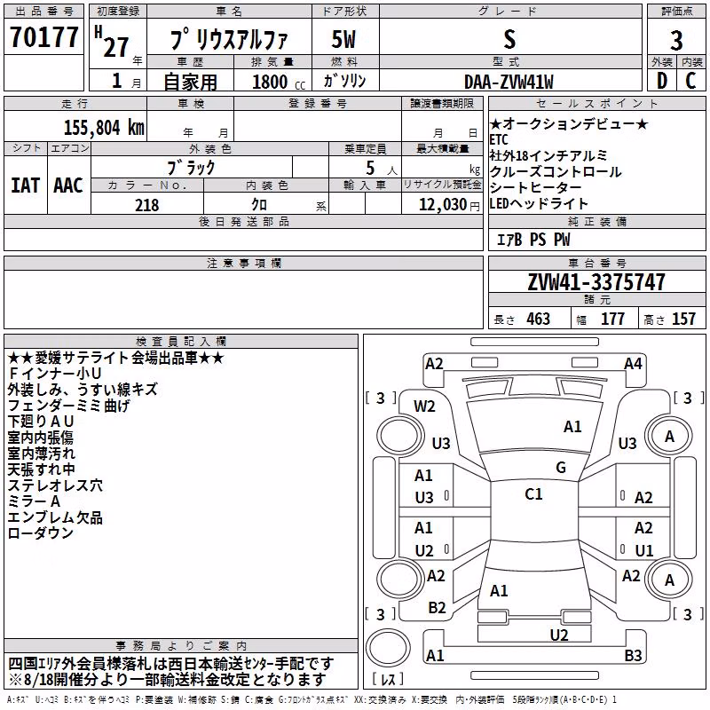TOYOTA PRIUS ALPHA