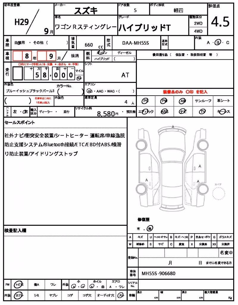 SUZUKI WAGON R