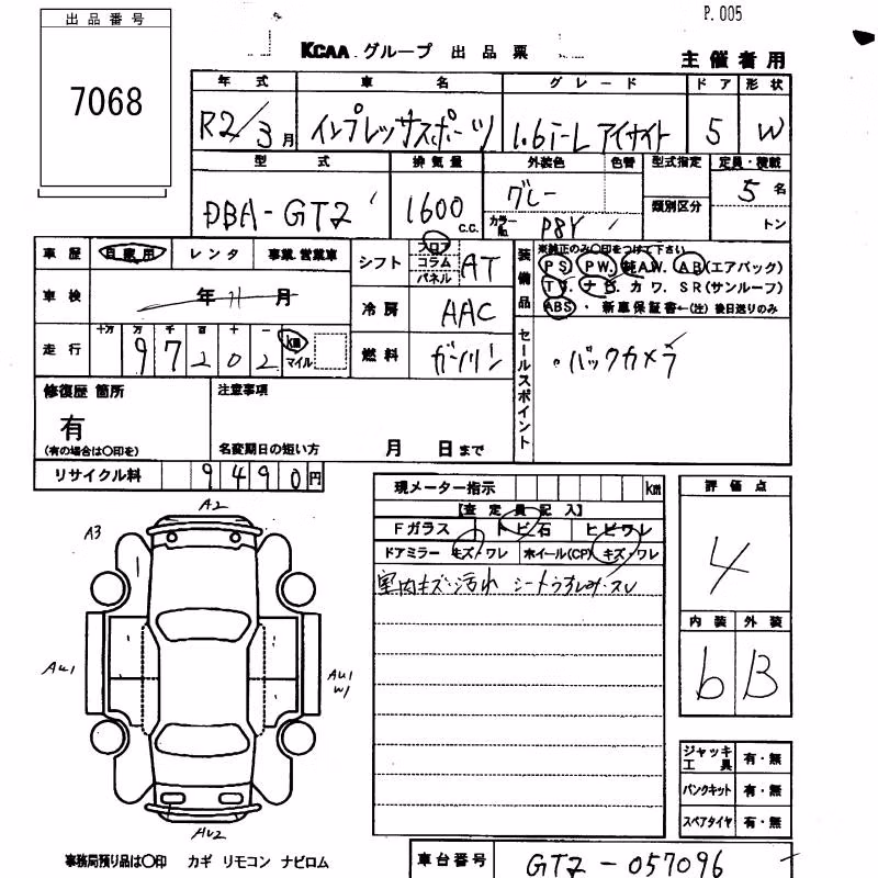 SUBARU IMPREZA
