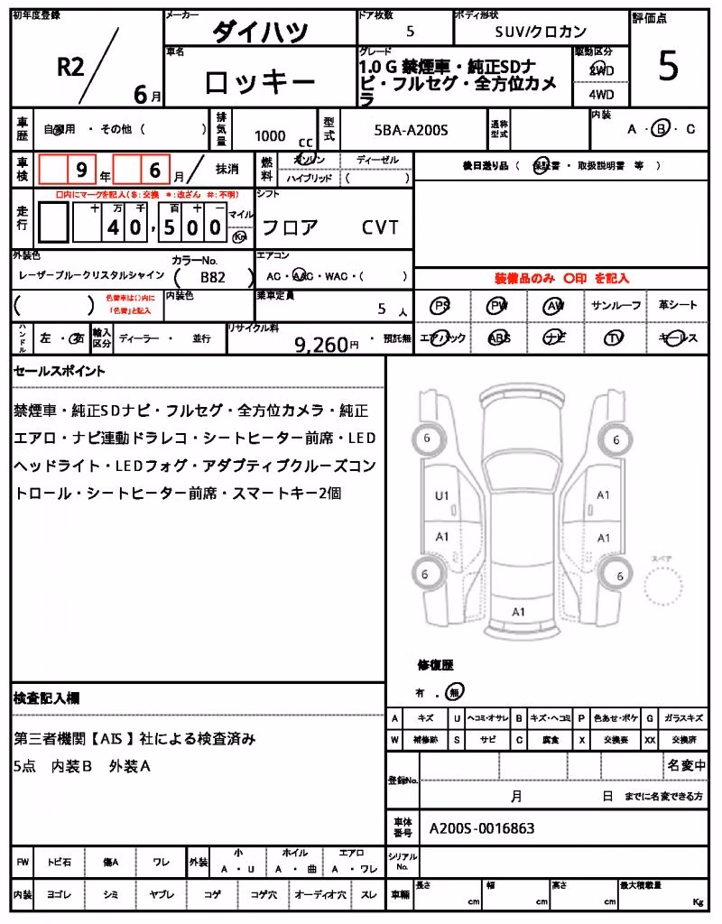 DAIHATSU ROCKY