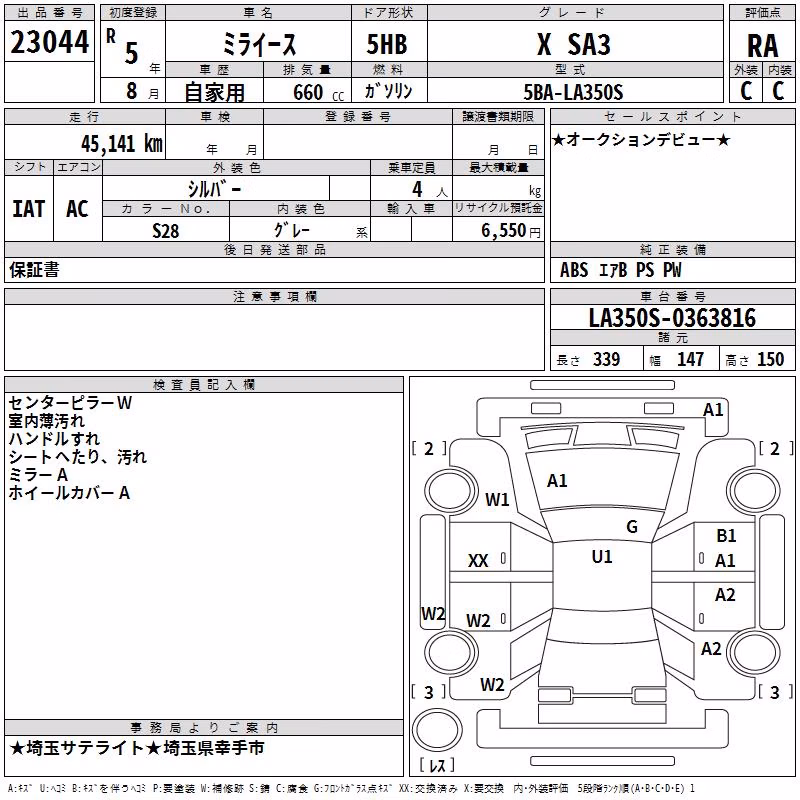 DAIHATSU MIRA E:S