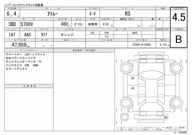 DAIHATSU ATRAI