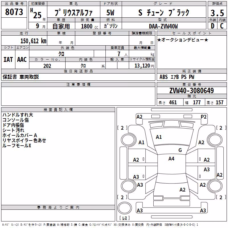 TOYOTA PRIUS ALPHA