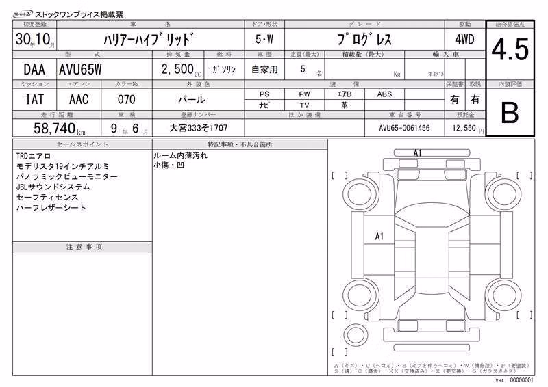 TOYOTA HARRIER