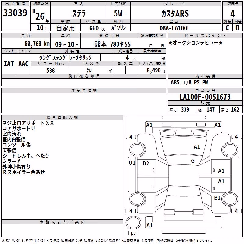 SUBARU STELLA