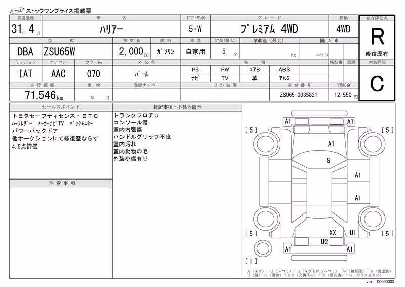 TOYOTA HARRIER