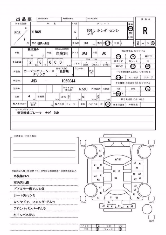 HONDA N-WGN