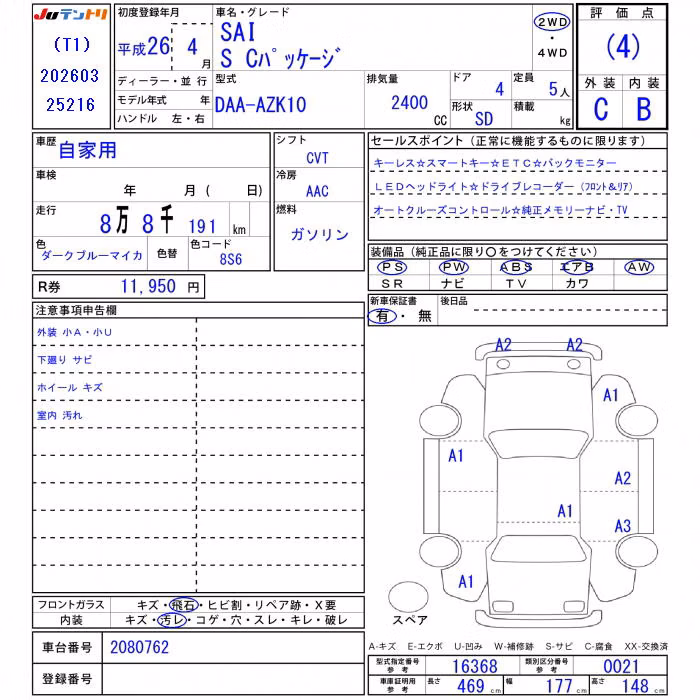 TOYOTA SAI