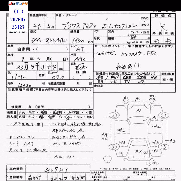 TOYOTA PRIUS ALPHA