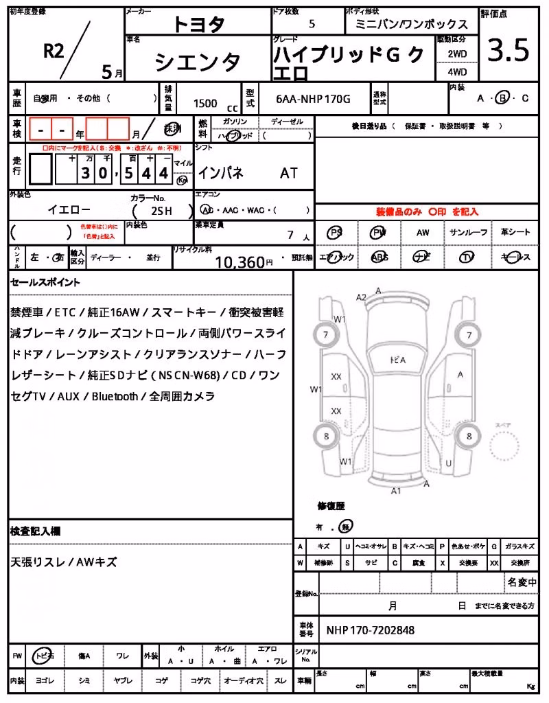TOYOTA SIENTA