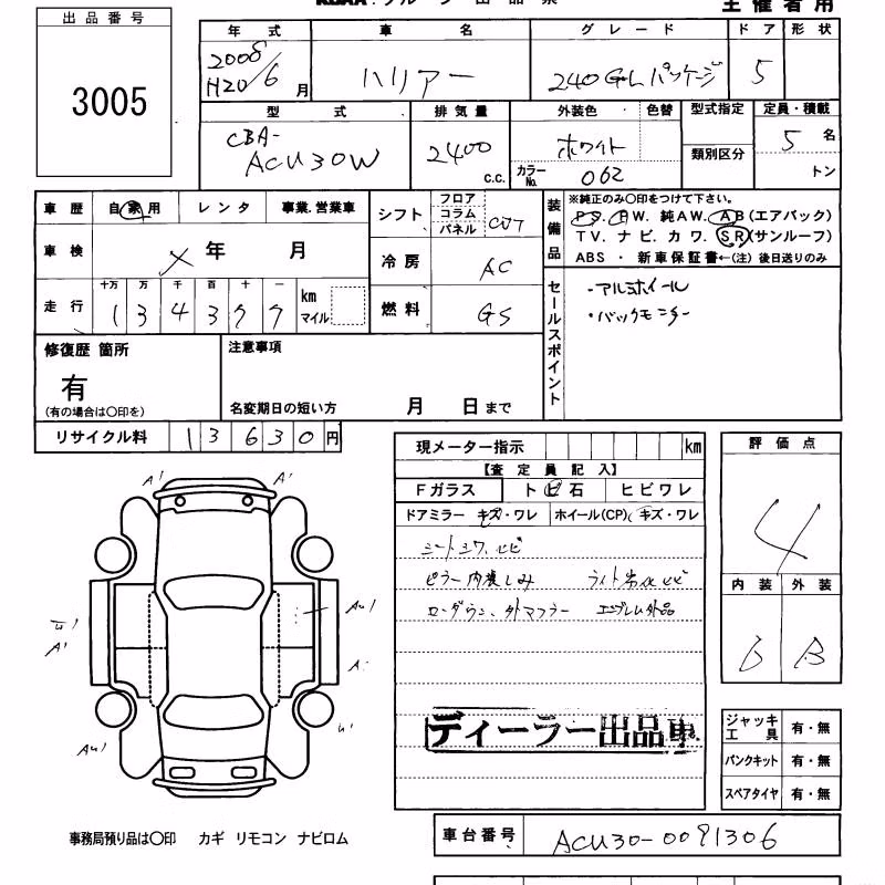 TOYOTA HARRIER